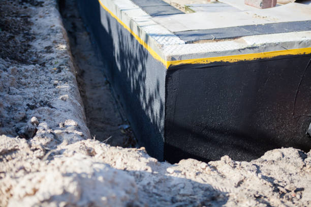 Professional Exterior Waterproofing technician working in Altamont, IL